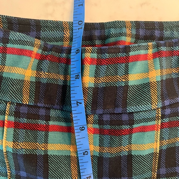 J. McLaughlin Catalina Cloth Stretch Ankle Pants Women's XS Pull On Plaid $198 - Picture 6 of 9